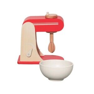 Hearth & Hand with Magnolia Kid’s Wooden Kitchen Mixer - Red - New